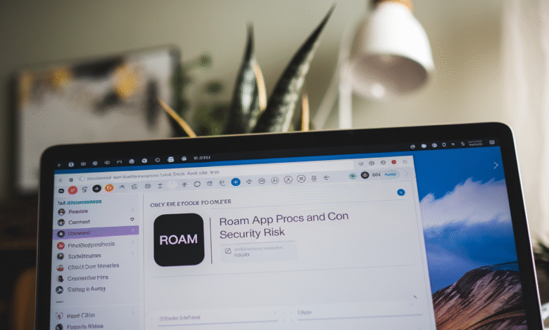 Roam App Procs and Con Security Risk