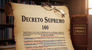 Decreto supremo 160